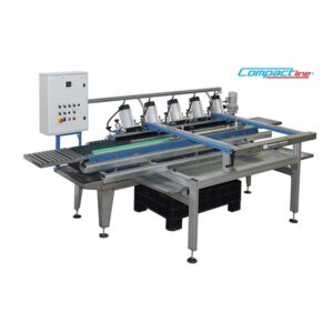 Automatic machine for steps and edging