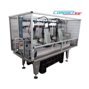 Kerf cutting machine for ventilated facades